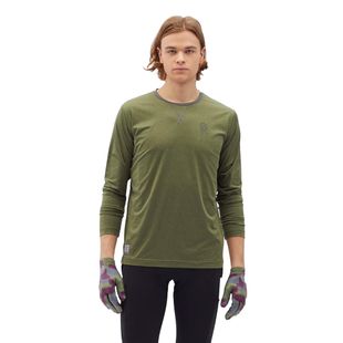 Pánsky cyklistický dres longsleeve SILVINI Casalo olive/charcoal