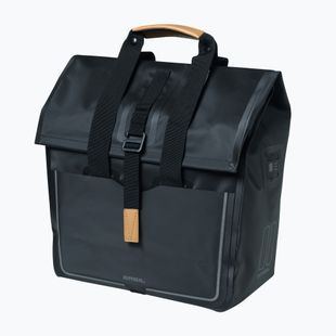 Cyklistická brašňa Basil Urban Dry Shopper 25 l matt black