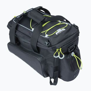 Taška na bicykel na zadný nosič Basil Miles Trunk XL Pro 36 l čierna/limetková