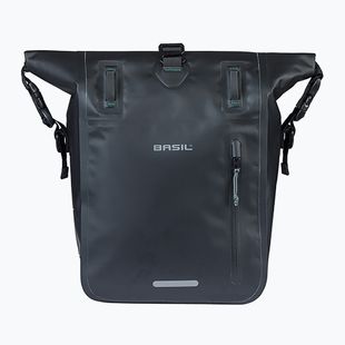 Cyklistická brašna Basil Rivo M Single Bag MIK Hooks 12-15 l black