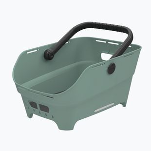 Zadný  košík na bicykel Basil Cento Neo MIK silvergreen