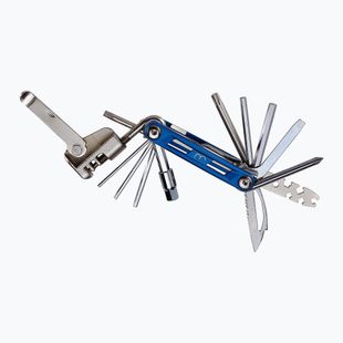 BBB Cyklistický multifunkčný kľúč PrimeFold XL modrý/strieborný