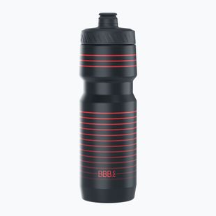 Cyklistická fľaša BBB Cycling AutoTank XL 750 ml black/red