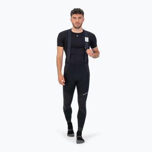 Pánske cyklistické nohavice Rogelli Artico Bib Tight black