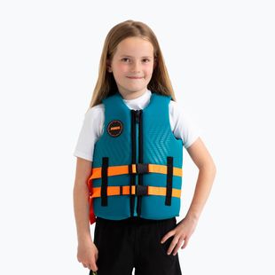 Detská bezpečnostná vesta JOBE Neoprene Vest Jr teal