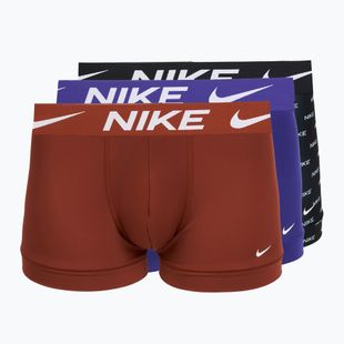 Pánske boxerky Nike Dri-Fit Essential 3 pairs black nike print/mars stone/deep night
