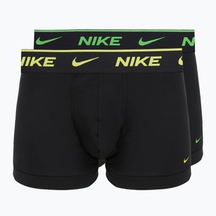 Pánske boxerky Nike Essential Cotton Stretch 2 pairs black pepper