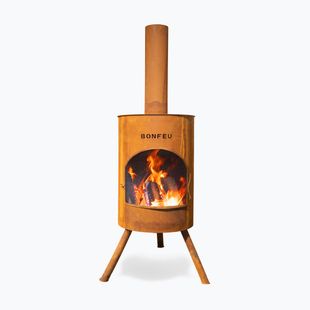 Záhradný krb BonFeu BonTon corten