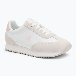 Dámske topánky Calvin Klein YW0YW01828 Caleup Mg Nylon Mix Bright White/Sweet Pink