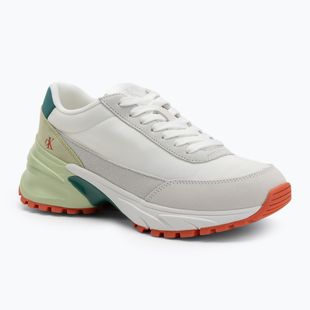 Dámske topánky Calvin Klein YW0YW01852 Hike Runner Mg Nylon Mix bright white/oyster mushwroom