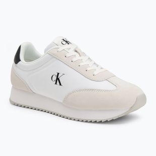 Pánske topánky Calvin Klein YM0YM01325 Retro Runner Lace Up Ny-Su Bright White/Black