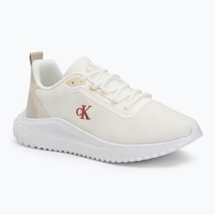 Pánske topánky Calvin Klein YM0YM01285 Hike Runner Mix Mesh Bright White/Moonstruck/Tandoori