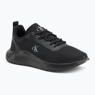 Pánske topánky Calvin Klein YM0YM01285 Hike Runner Mix Mesh Triple Black