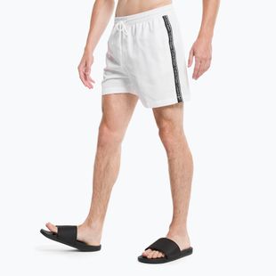 Pánske plavecké šortky Calvin Klein Medium Drawstring white