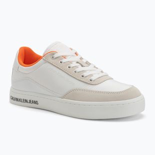 Topánky Calvin Klein YM0YM00669 Classic Cupsole Su Softny creamy white/white/firecracker