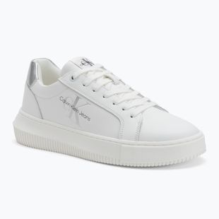 Dámske topánky Calvin Klein YW0YW01224 Cupsole Mono Lth Wn white/silver