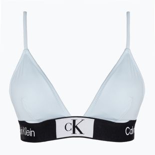 Calvin Klein Triangle-Rp modrý vrchný diel plaviek