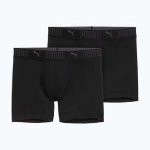 Pánske boxerky PUMA Sport Microfiber 2 páry black