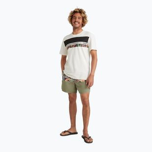 Pánske plavecké šortky O'Neill Cali Block 15'' black tropical flower