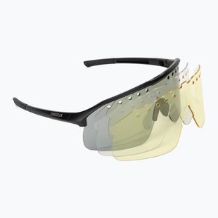Slnečné okuliare Rogelli Ventro Polarized black/smoke platinum revo