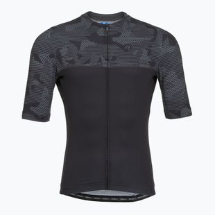 Pánsky cyklistický dres Rogelli Camo Jersey black/grey