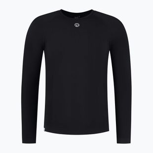 Pánsky cyklistický dres longsleeve Rogelli Essential W black