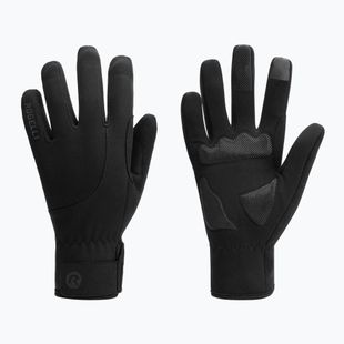 Dámske cyklistické rukavice Rogelli Core II Winter Windproof W black
