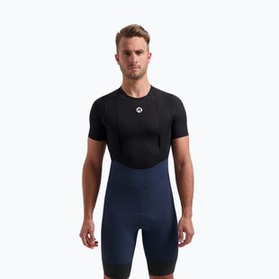 Rogelli Signature Bib Short pánske cyklistické šortky modré
