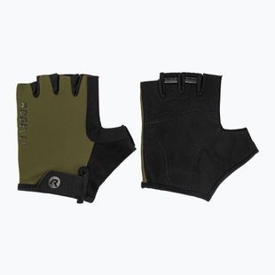 Rogelli Core army green pánske cyklistické rukavice