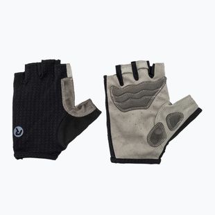 Pánske cyklistické rukavice Rogelli Classic black