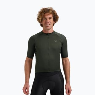 Rogelli Essential II army green pánsky cyklistický dres