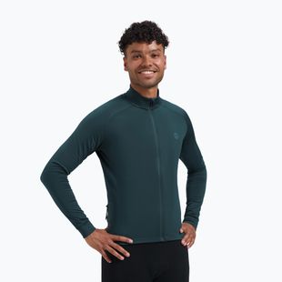 Pánske cyklistické tričko longsleeve Rogelli Essential II blue