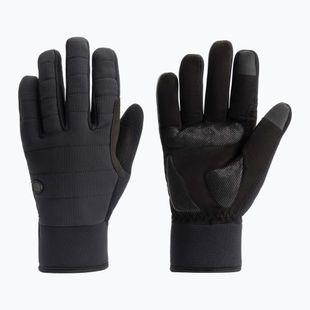 Pánske cyklistické rukavice Rogelli Element Padded Gloves black