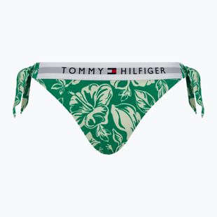 Spodný diel plaviek Tommy Hilfiger Cheeky Side Tie Bikini Print vintage tropical olympic green