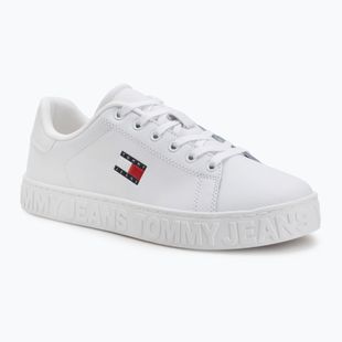 Dámske topánky Tommy Jeans Log Outsole white