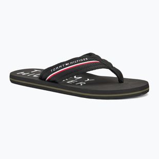 Pánske žabky Tommy Hilfiger Web Beach Sandal black