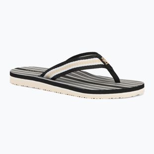 Dámske žabky Tommy Hilfiger Im Th Print Beach Sandal black/ecru 
