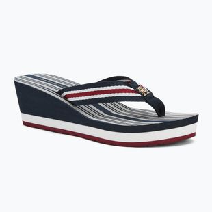 Dámske žabky Tommy Hilfiger Im Platform Beach Sandal rwb