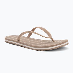 Dámske žabky Tommy Hilfiger Strap Beach Sandal claystone