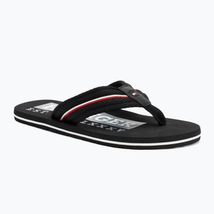 Pánske žabky Tommy Hilfiger Corporate Beach Sandal black