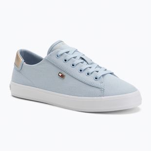 Dámske tenisky Tommy Hilfiger Vulc Canvas Lace Up breezy blue