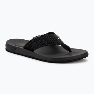 Pánske žabky Tommy Hilfiger Molded Web Beach Sandal black