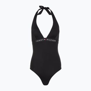 Jednodielne plavky Tommy Hilfiger Halter One Piece black