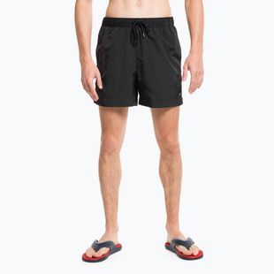 Pánske plavecké šortky Tommy Hilfiger Medium Drawstring black