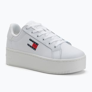 Dámske topánky Tommy Jeans Tjw Flatform Cupsole Ess white