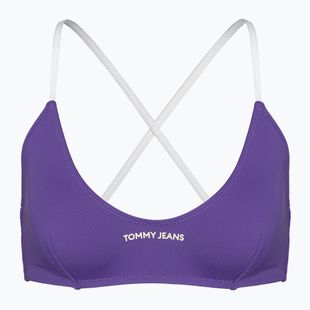 Tommy Jeans Bralette vrchný diel plaviek quantum purple