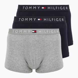 Boxerky Tommy Hilfiger UM0UM03181 Trunk 3 páry desert sky/grey htr/des sky