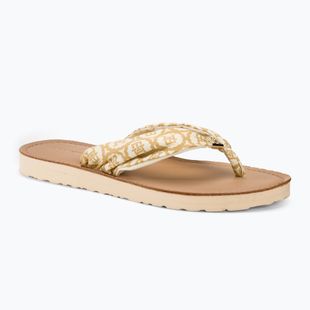 Dámske žabky Tommy Hilfiger Emblem Elevated Beach Sandal AEF calico