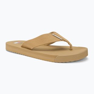 Pánske žabky Tommy Jeans Elevated Flip tawny sand