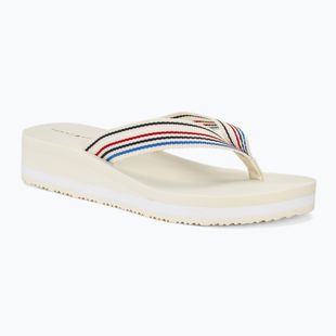Dámske žabky Tommy Hilfiger Wedge Stripes Beach Sandal calico